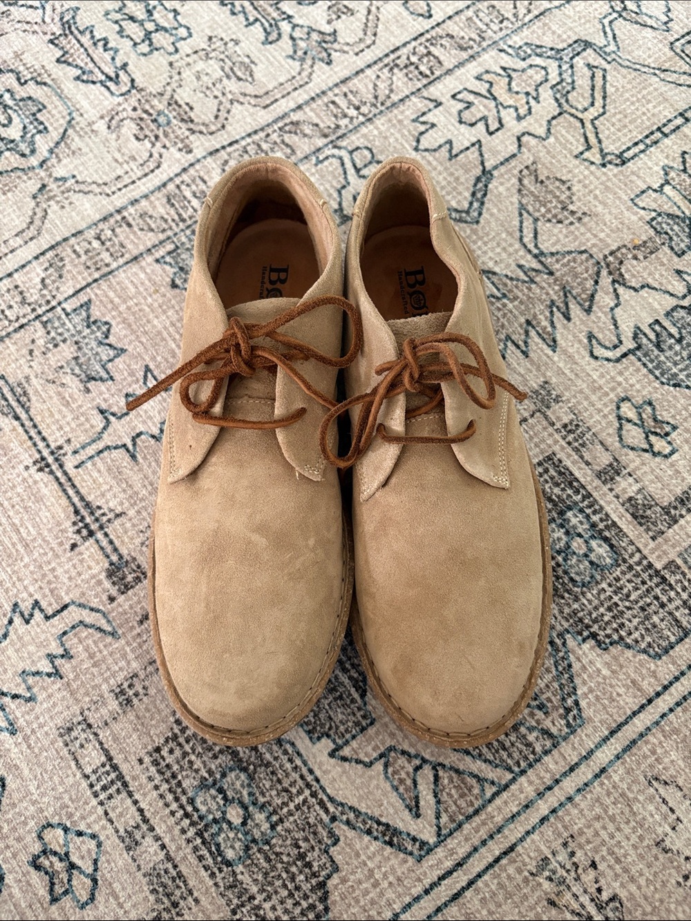 Born Women's Nuala II Chukka Boots In Natural Suede